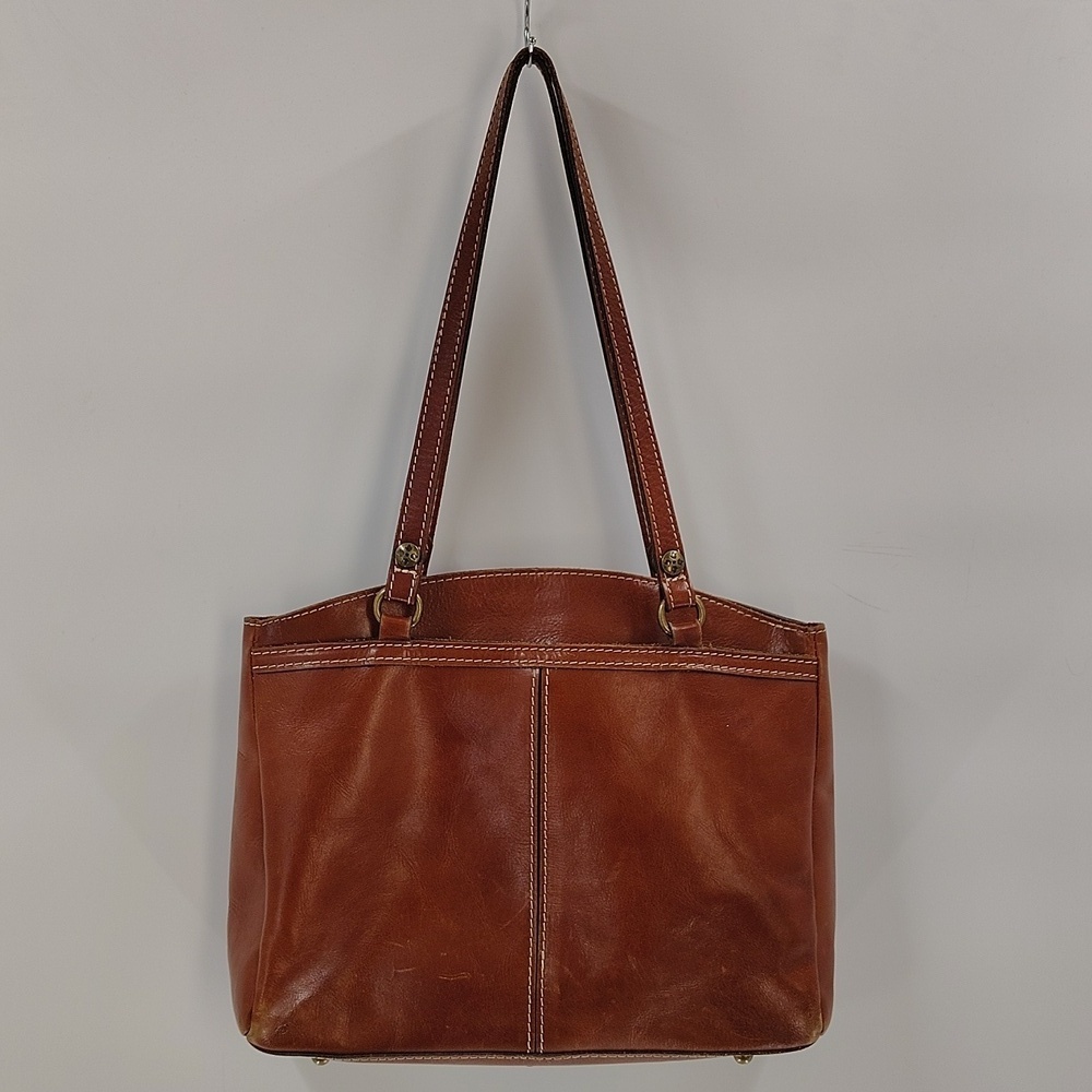 Patricia Nash Distressed Poppy Tote Brown